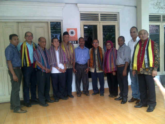 Pengurus PII dan BKTI dengan teman teman ANETL Timor Leste dlm rangka kunjungan dan kerja sam dgn PII indonesia